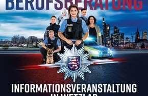 Polizeipräsidium Mittelhessen - Pressestelle Lahn - Dill: POL-LDK: Interessiert am Polizeiberuf? - Einstellungsberatung am 10.01.2023 im "Haus der Prävention"