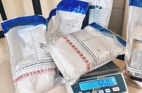 Polizeiinspektion Neubrandenburg: POL-NB: Kokain und Amphetamin im Wert von 150.000 Euro