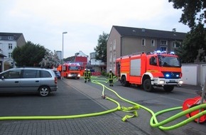 Feuerwehr Mülheim an der Ruhr: FW-MH: Brand im Gebäude einer Kraftfahrzeugwerkstatt am Klöttschen