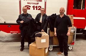 Feuerwehr Schermbeck: FW-Schermbeck: Winterjacke für die Feuerwehr