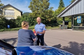 Polizeipräsidium Trier: POL-PPTR: Präventionsveranstaltungen zum Thema Taschendiebstahl