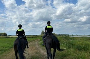 Polizeiinspektion Lüneburg/Lüchow-Dannenberg/Uelzen: POL-LG: ++ Elbe-Action-Day - "Im Einsatz für die Natur" ++ Konzentrierte Kontrollen von Polizei, WSP, Polizeireitern und Rangern aus Nds. und MV im Biosphärenreservat Nds. Elbtalaue ++ ...