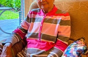 Kreispolizeibehörde Wesel: POL-WES: Moers - Polizei sucht 84-jährige Frau