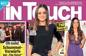 Bauer Media Group, InTouch: "Dschungelcamp"-Star Micaela Schäfer (34) über ihr Treffen mit US-Star Steven Seagal (65): "Er hat mich angefasst!"