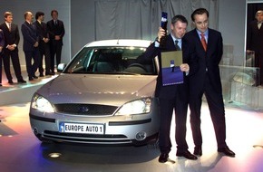 Ford-Werke GmbH: Der neue FORD MONDEO ist "Europa Auto 1"
