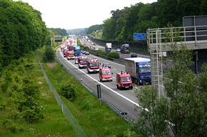 FW-E: Hilfseinsatz in Magdeburg beendet, 650 Feuerwehrleute sind wieder zu Hause