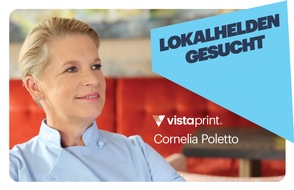 VistaPrint.de: Michael Ammon (Gasthaus Jakob) gewinnt Aktion "Lokalhelden gesucht" von VistaPrint und Cornelia Poletto