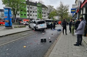 Feuerwehr Dortmund: FW-DO: 29.04.2023 Verkehrsunfall mit einem Linienbus
