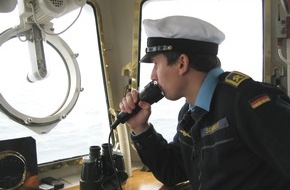 Presse- und Informationszentrum Marine: Deutsche Marine - Pressemeldung (Feature): Das gibt's weltweit nur ganz selten: Westfälischer Unteroffizier ist Kommandant bei der Marine