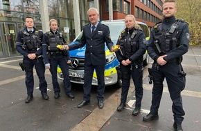 Polizei Bonn: POL-BN: Polizeiwachen in der Bonner Innenstadt und Bad Godesberg mit Distanzelektroimpulsgeräten ausgestattet