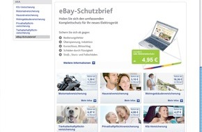 AXA Konzern AG: AXA und eBay vereinbaren strategische Kooperation für mehr Kundennähe / Mehr Service und Leistung für eBay-Kunden