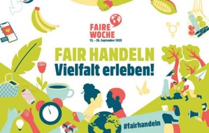 Fairtrade Deutschland e.V.: Faire Woche 2025: Fair handeln - Vielfalt erleben