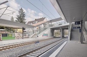 BLS AG: BLS weiht neuen Bahnhof Wabern und neue Doppelspurstrecke bis Kehrsatz Nord ein