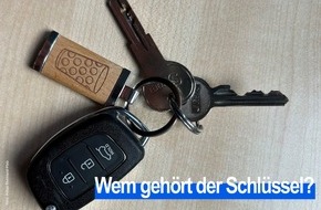 Polizeipräsidium Westpfalz: POL-PPWP: Wer hat den Schlüssel auf dem Standstreifen verloren?