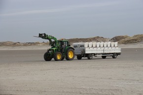 Saisoner&ouml;ffnung in St. Peter-Ording - die Strandkorbsaison beginnt