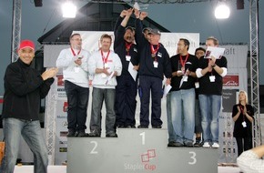 Linde Material Handling GmbH: Stephan Leifels neuer Deutscher Meister im Staplerfahren / Team Döhler aus Darmstadt wird Firmen-Team-Meister, Deutschland vor den Niederlanden und der Schweiz  bei den International Championships