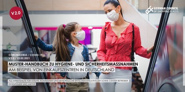 German Council of Shopping Places: RKI bestätigt: Öffnung des Einzelhandels gefahrlos jetzt möglich