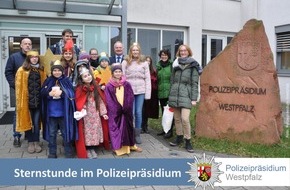 Polizeipräsidium Westpfalz: POL-PPWP: Sternstunde im Polizeipräsidium