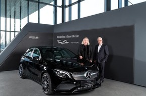 THOMAS SABO GmbH & Co.KG: Die neue Mercedes-Benz A-Klasse in der THOMAS SABO Edition / Schmuckdesign trifft auf sportliche Dynamik