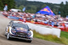 Ford-Werke GmbH: M-Sport Ford fährt bei der Rallye Finnland wichtige WM-Punkte ein (FOTO)