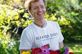 Fleurop AG: PRESSE-INFO: Björn Kroner wird Markenbotschafter  von "Bloomy Days powered by Fleurop"