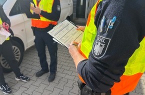 Hauptzollamt Stuttgart: HZA-S: Bundesweite Schwerpunkpr&uuml;fung gegen Schwarzarbeit und illegale Besch&auml;ftigung / Hauptzollamt Stuttgart pr&uuml;ft 125 Paketlieferanten von 21 Unternehmen