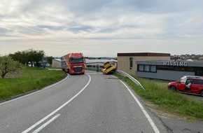 Polizeidirektion Landau: POL-PDLD: Verkehrsunfall endet glimpflich