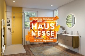 Viterma AG: Raus aus der Wanne, rein ins Duschvergnügen! Viterma lädt zur gemeinsamen Hausmesse in 3 Ländern