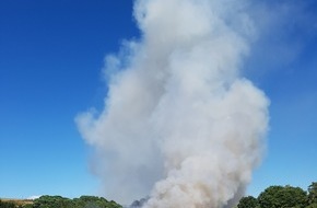 Polizeidirektion Wittlich: POL-PDWIL: Kinderbeuern, Flächenbrand