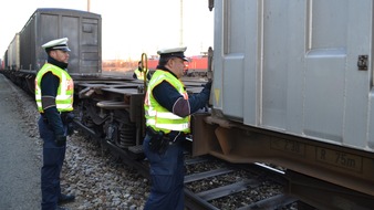 Bundespolizeidirektion München: Bundespolizeidirektion München: Bremsstörung an einem Güterzug / Betriebsablauf der Bahn wird erheblich beeinträchtigt