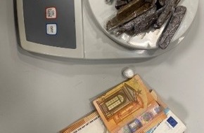 Bundespolizeidirektion Sankt Augustin: BPOL NRW: Düsseldorf Hbf - Bundespolizei beschlagnahmt 55 Gramm Haschisch +++Foto+++