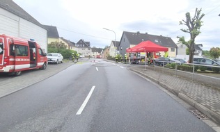 Feuerwehren VG Westerburg: FW VG Westerburg: +++ Presseerstmeldung +++ Umfangreicher Feuerwehreinsatz in Langenhahn nach Gasaustritt aus Fl&uuml;ssiggastank