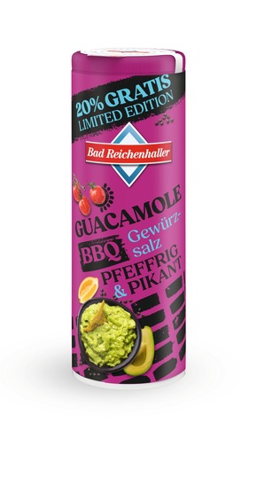 Neu im Handel: vegane BBQ-Gew&uuml;rzsalze von Bad Reichenhaller