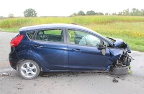 Polizei Coesfeld: POL-COE: Nordkirchen, Münsterstraße/ Auto kommt von Straße ab