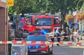 Feuerwehr, Katastrophenschutz und Rettungsdienst Rheingau-Taunus-Kreis: FW Rheingau-Taunus: Gasgeruch in der Idsteiner Innenstadt