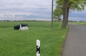 Polizei Düren: POL-DN: Im Feld überschlagen