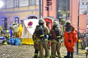 Feuerwehr Konstanz: FW Konstanz: Unklarer Stoffaustritt im Kulturzentrum