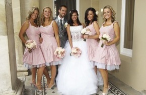 sixx: An die Brautsträuße, fertig, los! "Die perfekte Hochzeit!" ab Montag, 23. Juli 2012, um 15.20 Uhr, auf sixx (BILD)