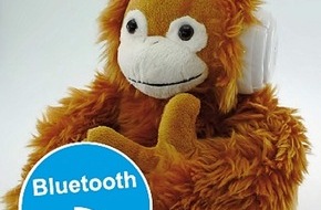 Mobiset: Heißer Geschenktipp für Kids: Tanzende Lautsprecher-Plüschtiere / Es gibt sie als Pinguin, als Bär, als Hund und als Affe / Aber es sind keine gewöhnlichen Plüschtiere (BILD)
