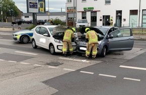 Feuerwehr Stolberg: FW-Stolberg: Drei Verletzte bei Verkehrsunfällen