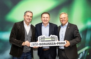 ista SE: ista bringt Energie ins Spiel - Borussia-Park wird zum ista-Borussia-Park