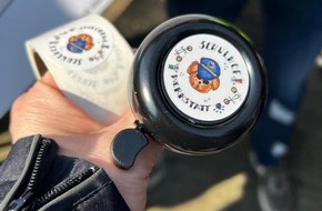 Polizeiinspektion Emsland/Grafschaft Bentheim: POL-EL: Lingen - Gemeinsam f&uuml;r mehr Sicherheit auf dem Schulweg: Neue Fahrradklingeln f&uuml;r die Schulhofwerkstatt