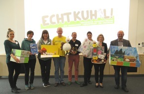 Schulwettbewerb "Echt kuh-l!": ECHT KUH-L!: 42 Preisträger beim bundesweiten Schülerwettbewerb ausgewählt
