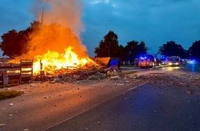 Freiwillige Feuerwehr Alpen: FW Alpen: Explosion in Gebäude