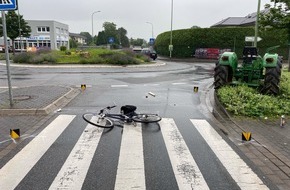 Polizei Düren: POL-DN: Radfahrer übersehen