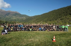 Aletsch Arena AG: 7. ROLLIBOCKTROPHY – die beliebte HIKE & FLY Veranstaltung am Grossen Aletschgletscher