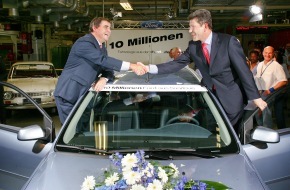 Ford-Werke GmbH: 35 Jahre Ford-Werke Saarlouis - zehn Millionen Fahrzeuge aus dem Saarland
