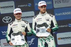Finnland-Rallye: Erneutes WRC2-Podium für Škoda-Crew Robert Virves und Jakko Viilo