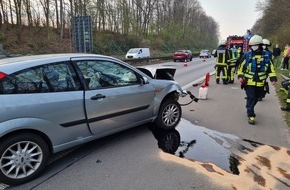 Feuerwehr Bochum: FW-BO: Auffahrunfall auf der BAB 43 Fahrtrichtung Münster
