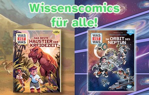 Egmont Ehapa Media GmbH: Egmont BÄNG! Comics und Tessloff: WAS IST WAS erstmals als Comics